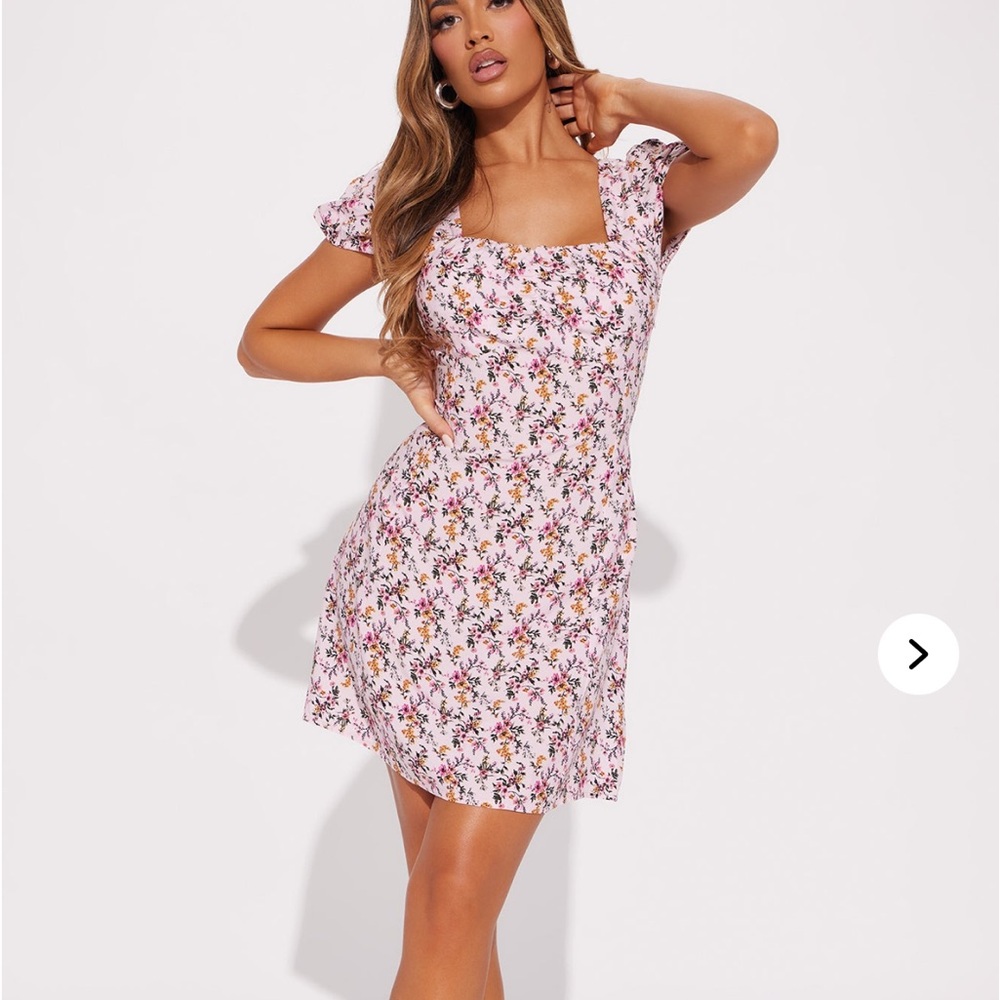 Fashion Nova Floral Mini Dress